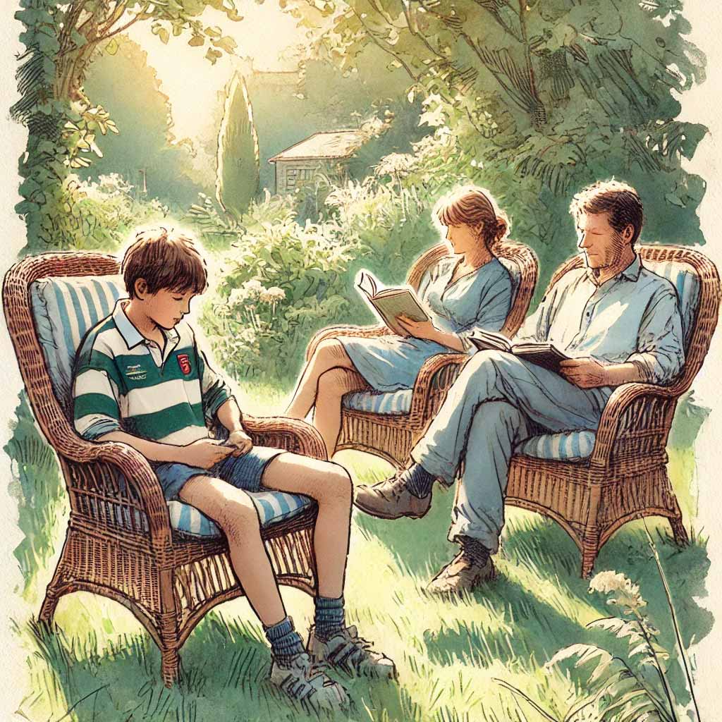 家族で読書の習慣を持つ