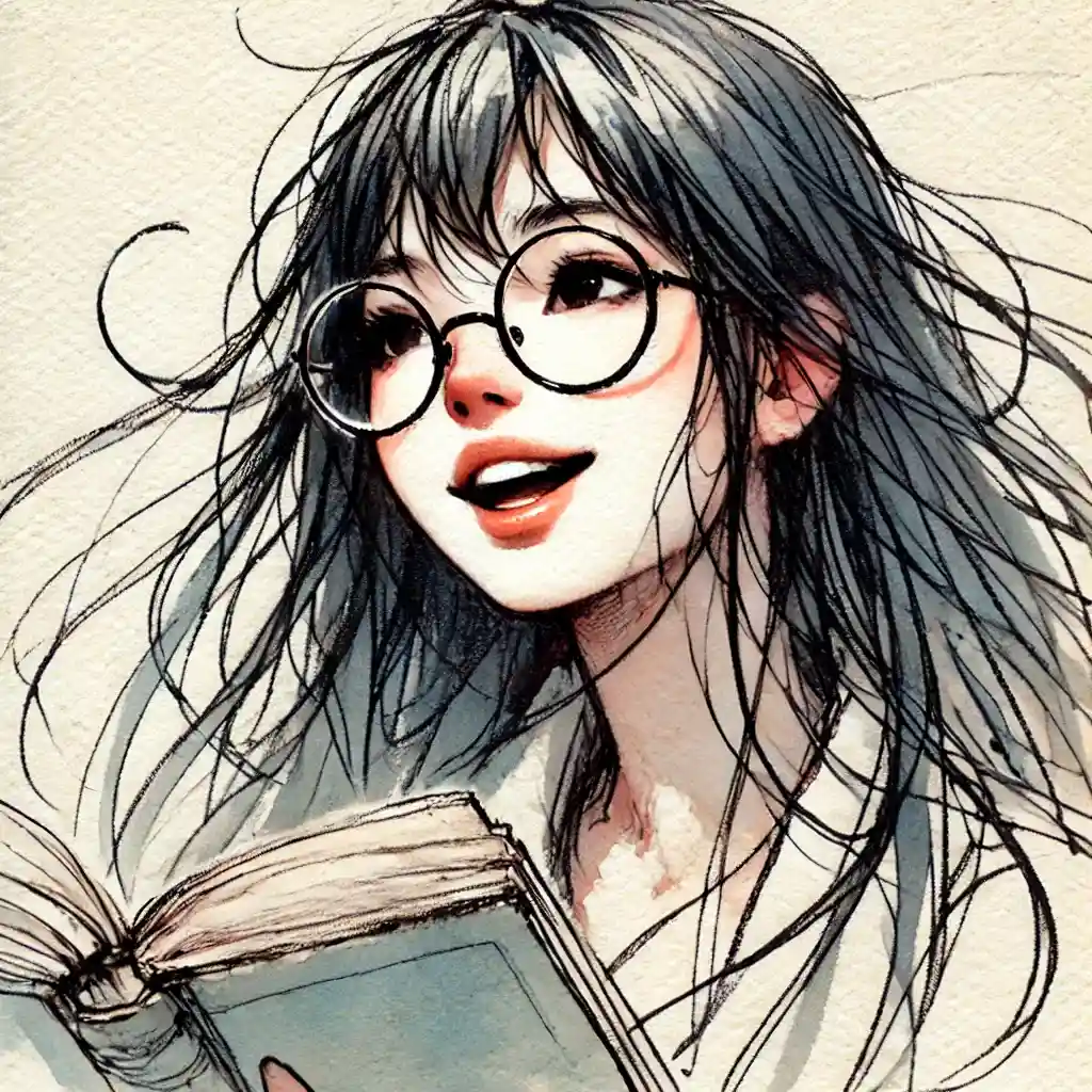 やりがいを持って取り組む女子