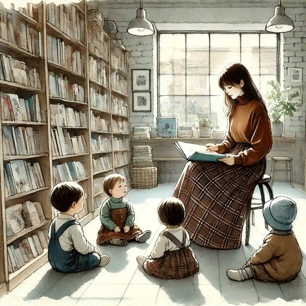 子供達に読み聞かせする専門誌